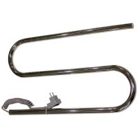 Электрический полотенцесушитель Melodia della vita Wave Electro S-образный 33х60 Полирова арт-MTRWVE3360 — фото 1, Электрические полотенцесушители