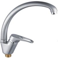 Смеситель для кухни Haiba Хром матовый арт-HB4313-1 — фото 3, Смесители для кухни