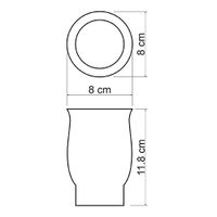 Стакан арт-C184 — фото 3, Стаканы для зубных щеток