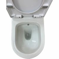 Унитаз биде Laguraty с раковиной и смесителем с бачком и сиденьем Микролифт арт-8074AC — фото 5, Напольные унитазы