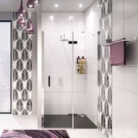 Товар: Aller Душевая дверь арт-10H05RBLACK - фото 2 Aller Душевая дверь арт-10H05RBLACK — фото 2, Распашные душевые двери