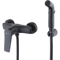 Гигиенический душ со смесителем Lemark Bronx Черный арт-LM3718BL — фото 1, Гигиенические души