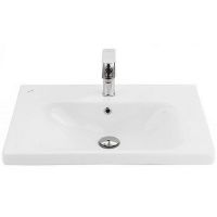 Раковина Creavit Eksen 80 Белая арт-EK080-00CB00E-0000 — фото 1, Раковины встраиваемые сверху