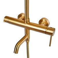 Душевая система Raiber Graceful Золото матовое арт-RPG-006 — фото 5, Душевые стойки