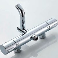 Душевая система Accoona H305 с термостатом Хром арт-A83305 — фото 7, Душевые стойки