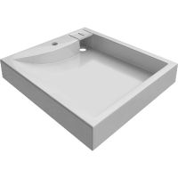 Раковина Altasan Lux 50 на стиральную машину Белая арт-UPP50LUXs — фото 1, Раковины на стиральную машину