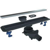 Душевой лоток BelBagno Luce с решеткой Хром / под плитку арт-BB-LD-LUCE-60-CR — фото 1, Душевые лотки