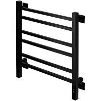 Электрический полотенцесушитель Comfysan Pioli-K EC-6 60x50 Черный матовый арт-014193 — фото 1, Электрические полотенцесушители