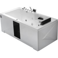 Акриловая ванна Gemy 171х86 G9066 II K L с гидромассажем арт-G9066IIKL — фото 1, Акриловые ванны