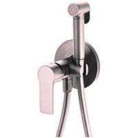 Товар: Гигиенический душ со смесителем Remer Energy Никель матовый брашированный арт-EY65WNPO - фото 1 Гигиенический душ со смесителем Remer Energy Никель матовый брашированный арт-EY65WNPO — фото 1, Гигиенические души