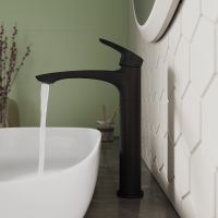 Товар: Смеситель для раковины Milardo Rora Черный матовый арт-RORBL01M01 - фото 4 Смеситель для раковины Milardo Rora Черный матовый арт-RORBL01M01 — фото 4, Смесители для раковины