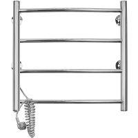 Электрический полотенцесушитель Domoterm Классик DMT 109-4 50x50 EK L Хром арт-DMT109-450x50EKL — фото 1, Электрические полотенцесушители