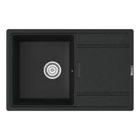 Мойка кухонная Point Лаура 78 , черный арт-PN3005B — фото 1, Кухонные мойки