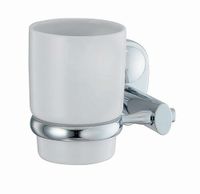 Аксесс Main K- Подстаканник одинарный (блистер), КЕРАМИКА, хром, WasserKRAFT арт-9228C — фото 1, Прочие аксессуары и комплектующие