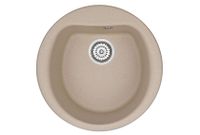 Granula-, кухонная мойка, кварц арт-5101, ПЕСОК — фото 1, Кухонные мойки