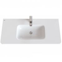 Раковина Iddis IDDIS Белая арт-0101000i28 — фото 1, Раковины встраиваемые сверху