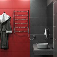 Электрический полотенцесушитель Aringa Берген 80x50 Хром арт-AR03008CH — фото 2, Электрические полотенцесушители