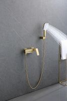 Смеситель для ванны Raglo Золото матовое арт-R01.30.03 — фото 4, Смеситель для ванны