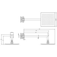 Товар: Верхний душ Gessi Emporio Shower Черный матовый арт-47286#299 - фото 2 Верхний душ Gessi Emporio Shower Черный матовый арт-47286#299 — фото 2, Верхние души