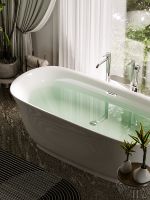 Товар: Акриловая ванна Sancos Viva 170x80 без гидромассажа арт-FB08 - фото 4 Акриловая ванна Sancos Viva 170x80 без гидромассажа арт-FB08 — фото 4, Акриловые ванны