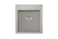 Granula-ES-, кухонная мойка, кварц, ESTETICA арт-4701, БАЗАЛЬТ — фото 2, Кухонные мойки