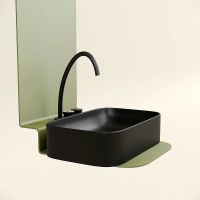 Раковина-чаша Ceramicanova Element 61 Черная матовая арт-CN6053MB — фото 15, Раковины накладные