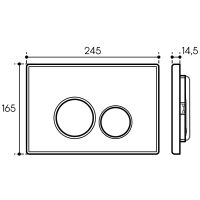 Комплект унитаза с инсталляцией Aqueduto Macio с сиденьем Микролифт и клавишей смыва Хром арт-AQDS009 — фото 15, Комплекты унитаз + инсталляция