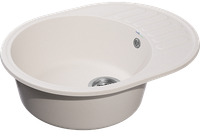 Товар: GRANFEST Мойка QUARZ 58 1-чаша+крыло 620*480мм белый арт.GF-Z- арт-58 белый - фото 2 GRANFEST Мойка QUARZ 58 1-чаша+крыло 620*480мм белый арт.GF-Z- арт-58 белый — фото 2, Кухонные мойки