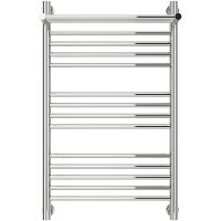 Водяной полотенцесушитель Сунержа Богема+ 800х500 с полкой Хром арт-00-0223-8050 — фото 1, Водяные полотенцесушители