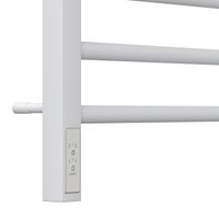 Полотенцесушитель электрический Point Веста П7 500x600, диммер слева, белый арт-PN70756W — фото 5, Электрические полотенцесушители