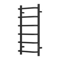 Полотенцесушитель электрический Point Ника П6 400x800 диммер справа, черный арт-PN08848B — фото 3, Электрические полотенцесушители