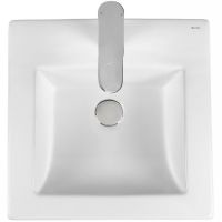 Раковина Bond 41 Белая глянцевая арт-S06-410 — фото 4, Раковины встраиваемые сверху