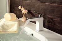 Товар: Смеситель для раковины Lemark Contest Хром Белый арт-LM5806CW - фото 3 Смеситель для раковины Lemark Contest Хром Белый арт-LM5806CW — фото 3, Смесители для раковины