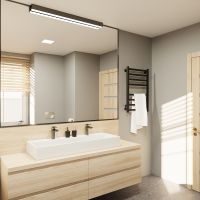 Электрический полотенцесушитель Altasan Ронда 3 Проф 80х50 Черный муар арт-Ронда3Проф8050ЧМ — фото 6, Электрические полотенцесушители