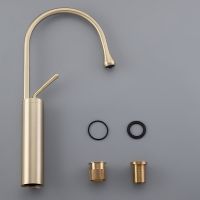 Смеситель для раковины Bronze de Luxe Scandi Бронза арт-9015BR — фото 2, Смесители для раковины