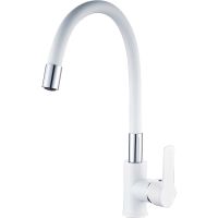 Смеситель для кухни Haiba Белый Хром арт-HB70113-8 — фото 1, Смесители для кухни