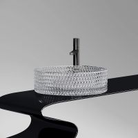 Раковина-чаша Ceramicanova Cristal 36 Прозрачная арт-CN6062 — фото 7, Раковины накладные