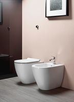 Биде GSI Pura приставное Белое арт-8872111 — фото 2, Биде напольные