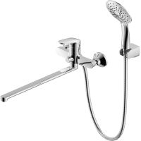 Смеситель для ванны Rossinka универсальный Хром арт-RS45-32 — фото 1, Смеситель для ванны