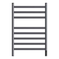 Полотенцесушитель электрический Point Селена П8 500x800, диммер справа, графит премиум арт-PN16858GR — фото 1, Электрические полотенцесушители