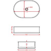 Раковина-чаша Artceram Atelier 60 Белая арт-ATL002 01 00 — фото 4, Мини-раковины