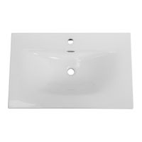 Керамическая раковина CEZARES арт-CZR-8099-80/50 — фото 3, Раковины встраиваемые сверху