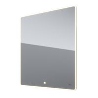 Товар: Зеркало POINT, 80x90 см, сенсорный выключатель, LED-подсветка арт-99.9029 - фото 2 Зеркало POINT, 80x90 см, сенсорный выключатель, LED-подсветка арт-99.9029 — фото 2, Зеркала в ванную комнату