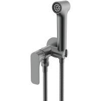 Гигиенический душ со смесителем Raglo Графит матовый арт-R03.52.09 — фото 1, Гигиенические души