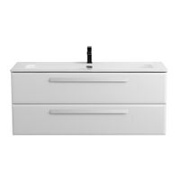 База под раковину подвесная CEZARES арт-ECO-CER-N-1200-2C-SO-BL — фото 1, Тумбы под раковину