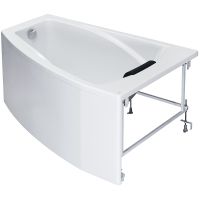 Акриловая ванна Roca Hall Angular 150х100 R без гидромассажа арт-ZRU9302865 — фото 2, Акриловые ванны