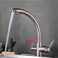 Смеситель для кухни Haiba Хром арт-HB76845 — фото 3, Смесители для кухни