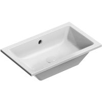 Раковина GSI Kube X 60 Белая арт-8953911 — фото 1, Раковины встраиваемые снизу