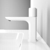 Смеситель для раковины Iddis Slide Белый матовый арт-SLIWTBTi01 — фото 6, Смесители для раковины