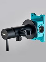 Гигиенический душ со смесителем ALMAes Benito Черный матовый арт-AL-859-05 — фото 6, Гигиенические души